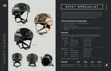 Load image into Gallery viewer, Team Wendy EPIC™ Specialist High-Cut Ballistic Helmet